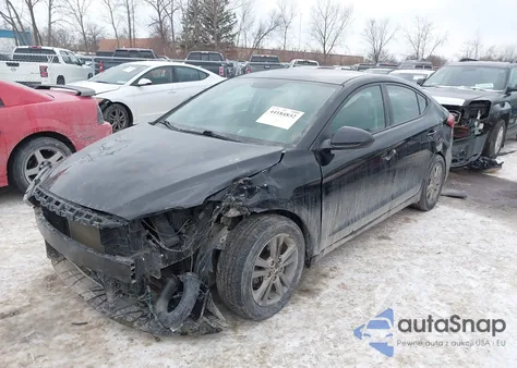 2017 Hyundai Elantra Se z USA, uszkodzony, nr VIN 5NPD84LF6HH211669